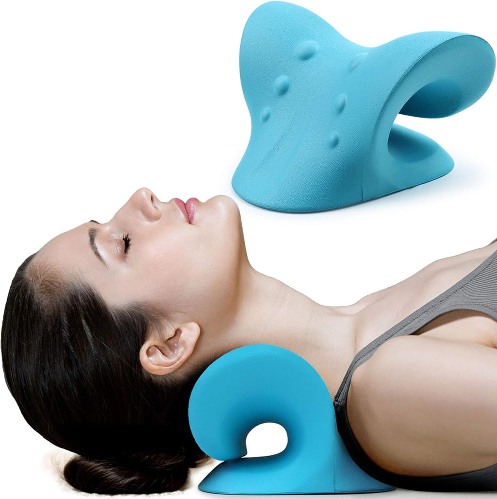 Cervical Neck Stretcher for Pain Relief & Spine Alignment