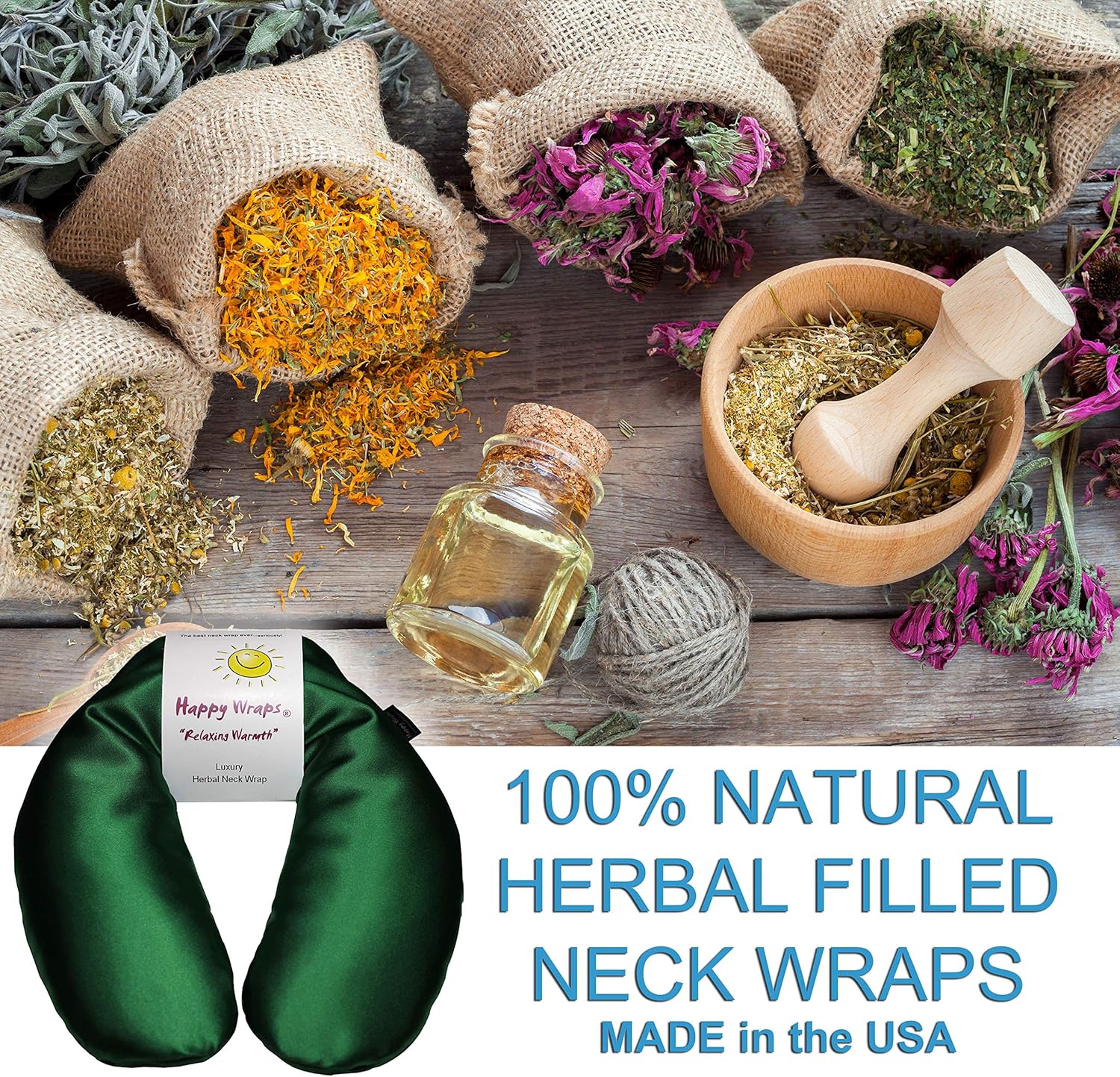 Heated & Cooling Neck Wrap for Pain Relief & Relaxation